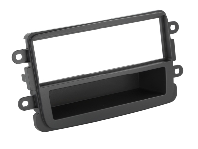 Ramka montażowa 1-DIN z kieszenią Dacia/Fiat/Nissan/Opel/Renault
