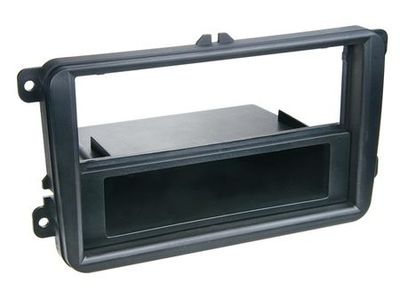 Ramka montażowa 1-DIN ze schowkiem VW Golf V, Passat, Touran, Polo, Skoda