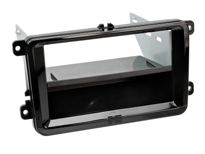 Ramka montażowa 2-DIN Seat/Skoda/VW, piano black