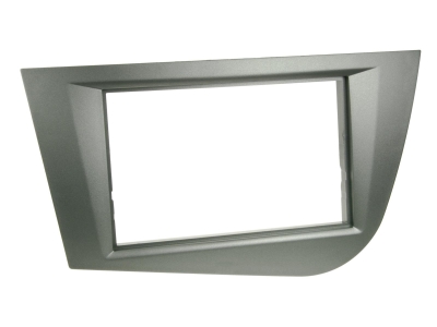 Ramka montażowa 2-DIN Seat Leon, antracyt
