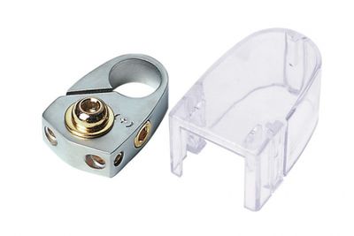 ACV końcówka akumulatora plus, połączenie śrubowe + 2x10mm²