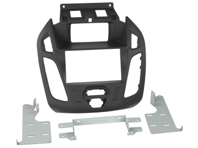 Ramka montażowa 2-DIN Ford Transit Connect, czarna