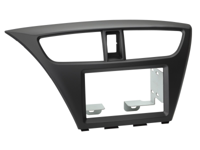 Ramka montażowa 2-DIN Honda Civic, czarna