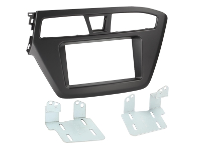 Ramka montażowa 2-DIN Hyundai i20, czarna