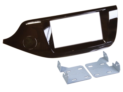 Ramka montażowa 2-DIN Kia Cee'd/ProCeed, piano brown