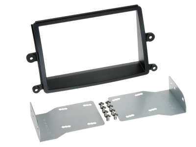 Ramka montażowa 2-DIN Mitsubishi L200, czarna