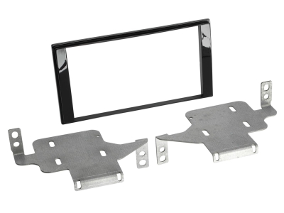 Ramka montażowa 2-DIN Nissan Juke, piano black