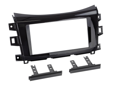 Ramka montażowa 2-DIN Nissan/Renault, piano black