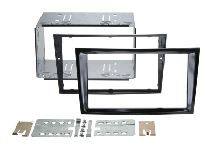 Ramka montażowa ACV 2-DIN Opel, piano black