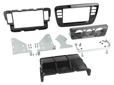 Ramka montażowa 2-DIN Seat/Skoda/VW, piano black