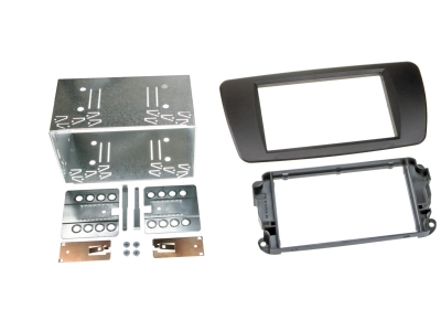 ACV Ramka montażowa 2-DIN Seat Ibiza, nit black