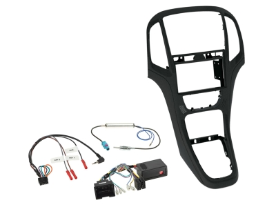Zestaw 2-DIN Opel Astra J 2009-2018, czarna perła
