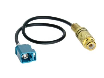 Adapter RCA do Fakra do kamery cofania