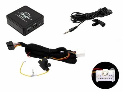 Interfejs Bluetooth Nissan, wiele modeli złącze zmieniacza CD