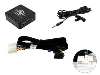 Interfejs Bluetooth Toyota, 5+7-pinowe złącze zmieniacza CD