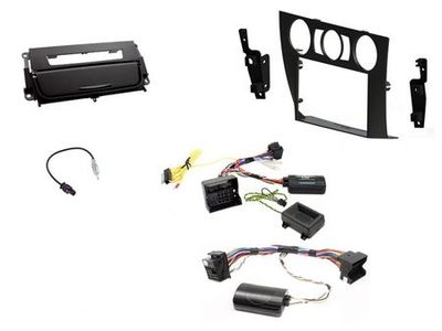 Zestaw instalacyjny BMW 3-Serie E90 06-14, ręczna klimatyzacja, matowa czerń