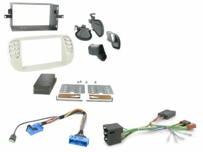 Zestaw instalacyjny Fiat 500 2007 - 2015 Beżowy
