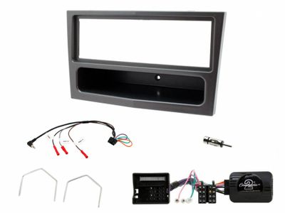 Zestaw instalacyjny Opel Astra 04-10, antracyt-metalik, single-DIN