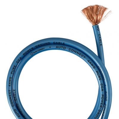 Auto-Connect przewód zasilający CCA 20 mm², niebieski