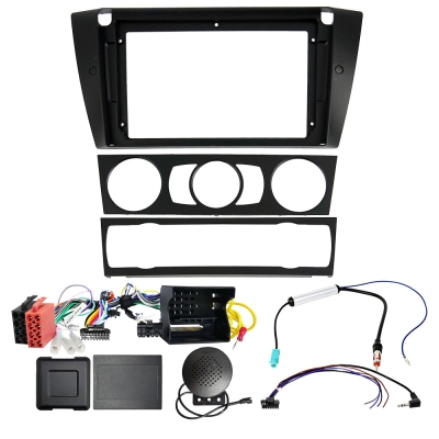 Auto-Connect zestaw montażowy do radia 9 cali, BMW serii 3 E90/E91/E92/E93 2005-2013