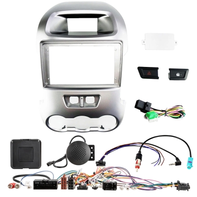 Auto-Connect zestaw montażowy do radia 9 cali, Ford Ranger 2012-2016, srebrny