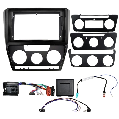 Auto-Connect zestaw montażowy do radia 9/10.1 cala, Skoda Octavia 1Z 2004-2013