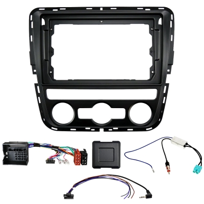 Auto-Connect zestaw montażowy do radia 9 cali, Volkswagen Passat B7 2011-2015, klimatyzacja automatyczna
