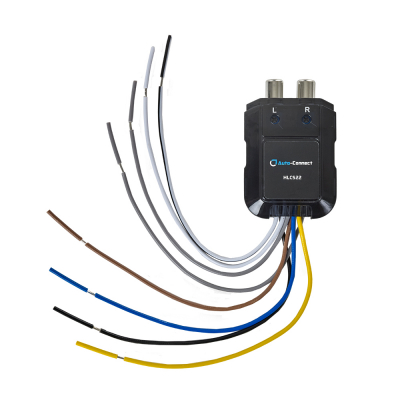 Auto-Connect HLCS22 2-kanałowy konwerter poziomu wysokiego/niskiego