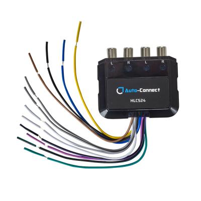 Auto-Connect HLCS24 4-kanałowy konwerter poziomu wysokiego/niskiego