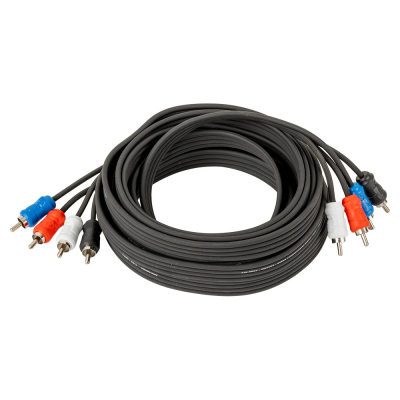 Auto-Connect 4-kanałowy koncentryczny kabel niskopoziomowy 5.5 metra, Level 1
