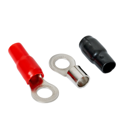 Auto-Connect czerwono-czarna końcówka oczkowa M12, 35 mm²