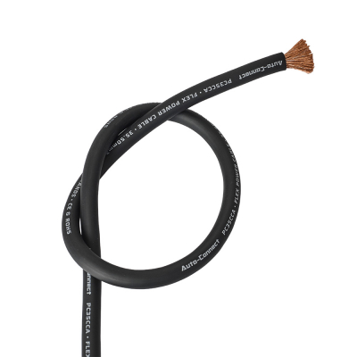 Auto-Connect czarny kabel zasilający CCA 35.5mm², na metry