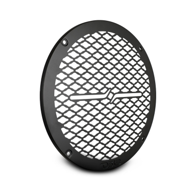 DS18 PRO-GRILL8MS/BK, smukły metalowy grill 8-calowego głośnika, czarny
