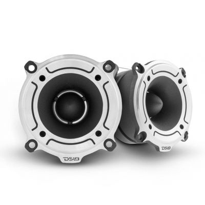 DS18 PRO-TW120B, srebrny SPL-tweeter, para