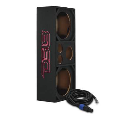 DS18 VOC12PRO, pusta obudowa midbassowa 2x12-calowa
