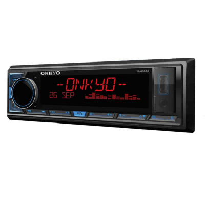 Onkyo X-QS616, samochodowe radio Bluetooth z 3 parami wyjść liniowych