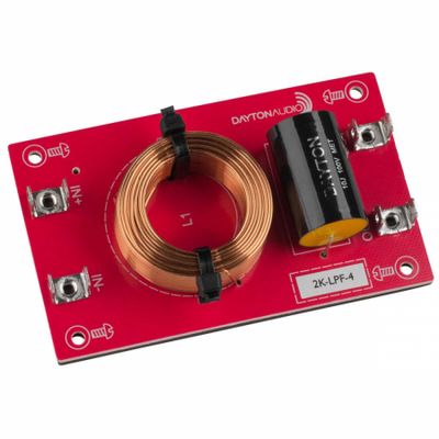 Dayton Audio Filtr dolnoprzepustowy 12dB/okt 4ohm, sztuka