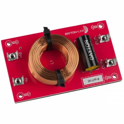 Dayton Audio Filtr dolnoprzepustowy 12dB/okt 8ohm, sztuka