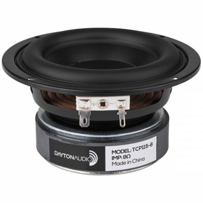 Dayton Audio TCP115-8, 4-calowy głośnik średniotonowo-niskotonowy