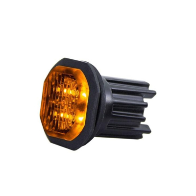 Swedstuff wpuszczane lampy błyskowe LED 2 x 10 W, pomarańczowe