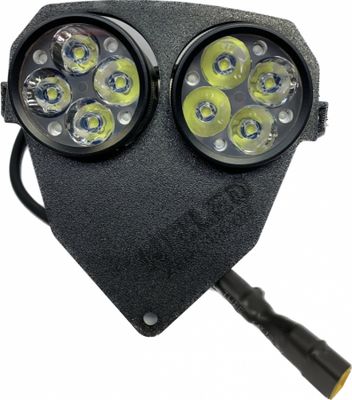 Uchwyt lampy Beta -2019, NIZLED 2xR40DRL zimna biel (80w) bez osłony