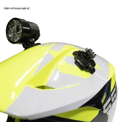 Uchwyt GoPro do E40F, np. na kask, obracany o 360 stopni
