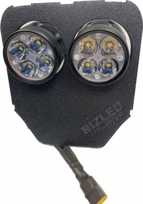 Podwójny uchwyt lampy 80w Husqvarna 2020-2023, NIZLED R40DRL zimna biel