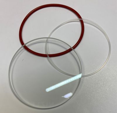 Szkło/c-ring części zamienne do lampy Nizled R40DRL