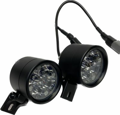 NIZLED R40S 2 szt. dodatkowych świateł spot do ATV/MC/SAM 6500K 40W 9-36V