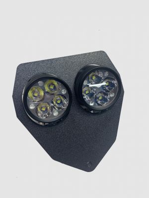 Mocowanie lampy Sherco 2012-2023, 80W z 2 szt. NIZLED R40DRL