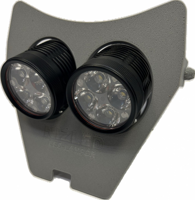 Mocowanie lampy Sherco 2024-, 80 W z 2x NIZLED R40DRL