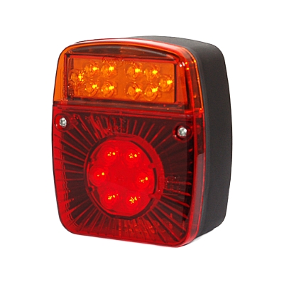 Strands Lampa tylna 3-komorowa LED 12/24V, tylna/stop/kierunkowskaz