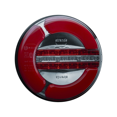 Strands Lampa tylna LED 3 komory 12-24V, średnica 142Mm pozyc./cofanie/przyciemnienie