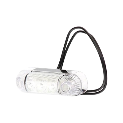 Strands światło pozycyjne 3 LED białe, 12-24V, z homologacją E